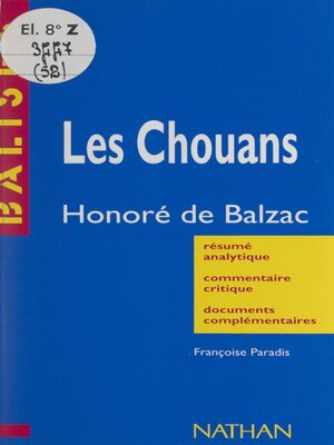 cover image of Les Chouans